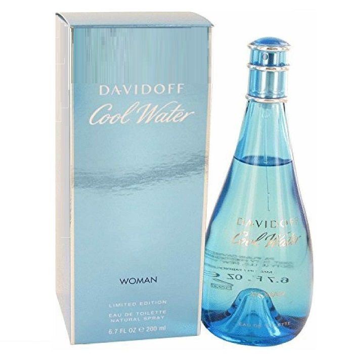 Cool Water Perfume by Davidoff 6.7oz Eau De Toilette Spray for women